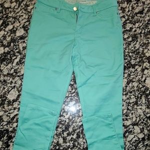 Never worn Express Mint Green Stretch Jeans